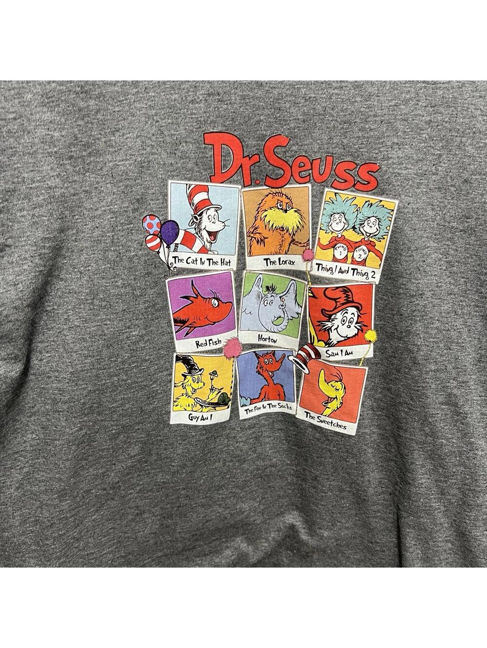 Dr Seuss T-Shirt Men’s XL Favorite Characters